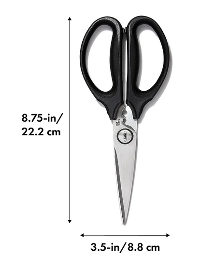 옥소 OXO BPA-프리 분리형 스텐레스 주방 & 다용도 가위 Black