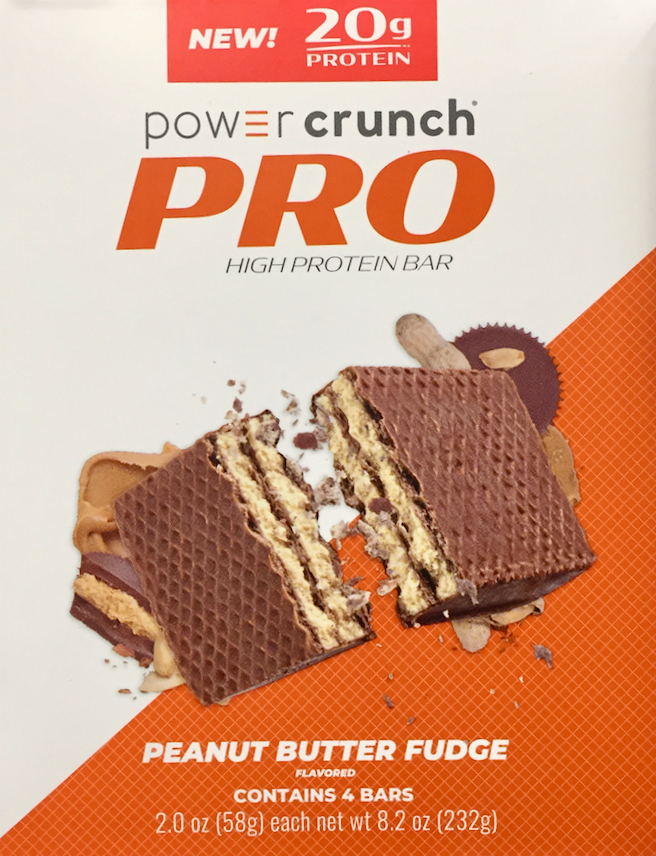 파워크런치 Power Crunch 프로 땅콩버터 퍼지 단백질 에너지바 58g 4ct (232g) *단백질 20g*