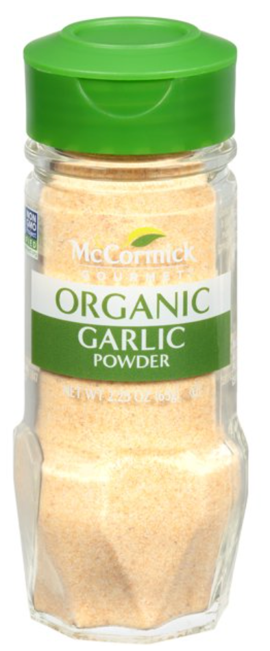 맥코믹 McCormick 유기농/Non-GMO 갈릭 파우더 (마늘가루) 65g