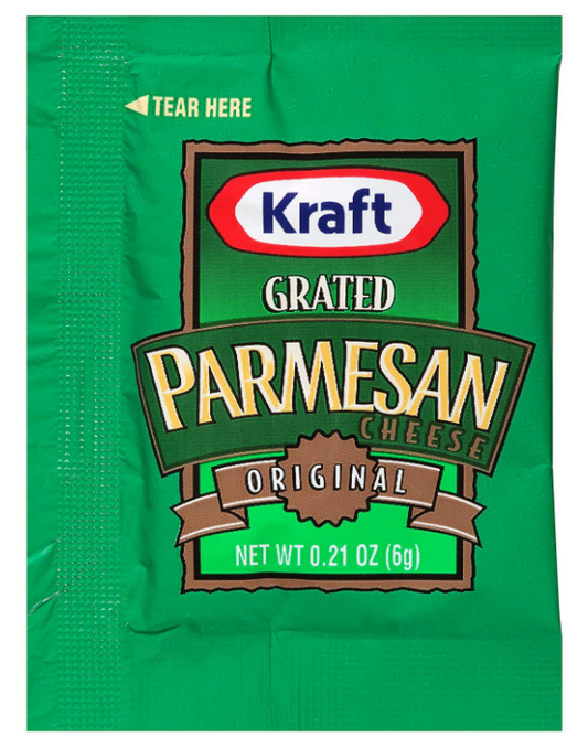 크래프트 Kraft 파마산 치즈 6g 싱글서브 200ct (1.2kg)