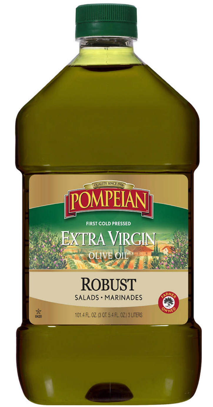 폼페이안 Pompeian Non-GMO 엑스트라 버진 올리브 오일 3L