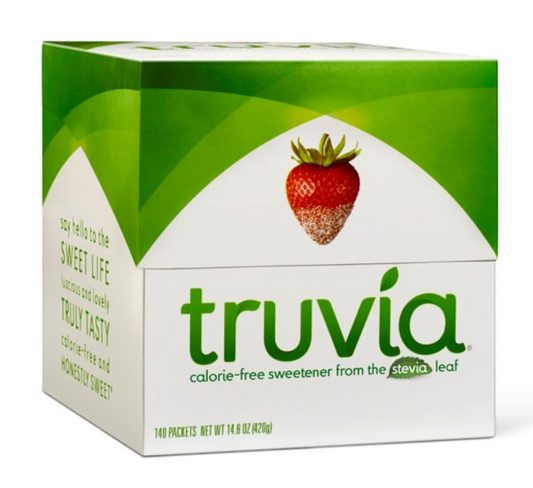 트루비아 Truvia Non-GMO 0칼로리 스테비아 당뇨•케토 감미료 140ct (420g)