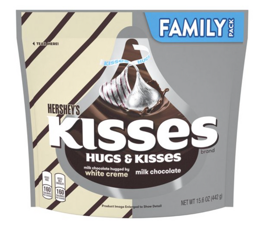 허쉬 Hershey's 키세스 & 허그 글루텐-프리 초콜렛 2가지맛 442g