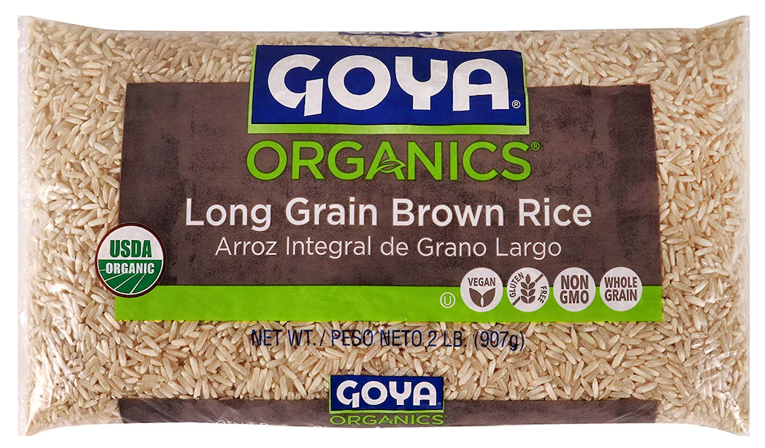 고야 Goya 유기농/Non-GMO 장립 현미쌀 907g