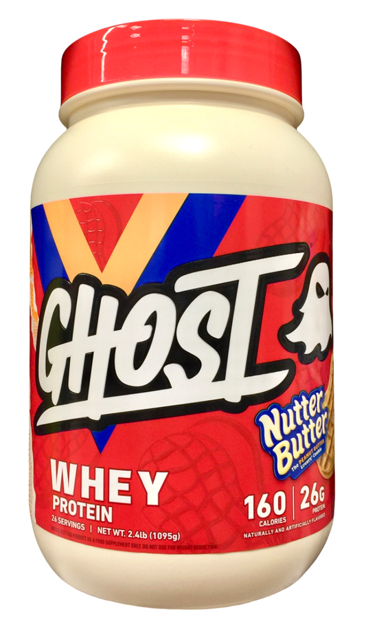 고스트 Ghost 100% 유청단백질 프로틴 파우더 Nutter Butter 1.08kg *단백질 25g*