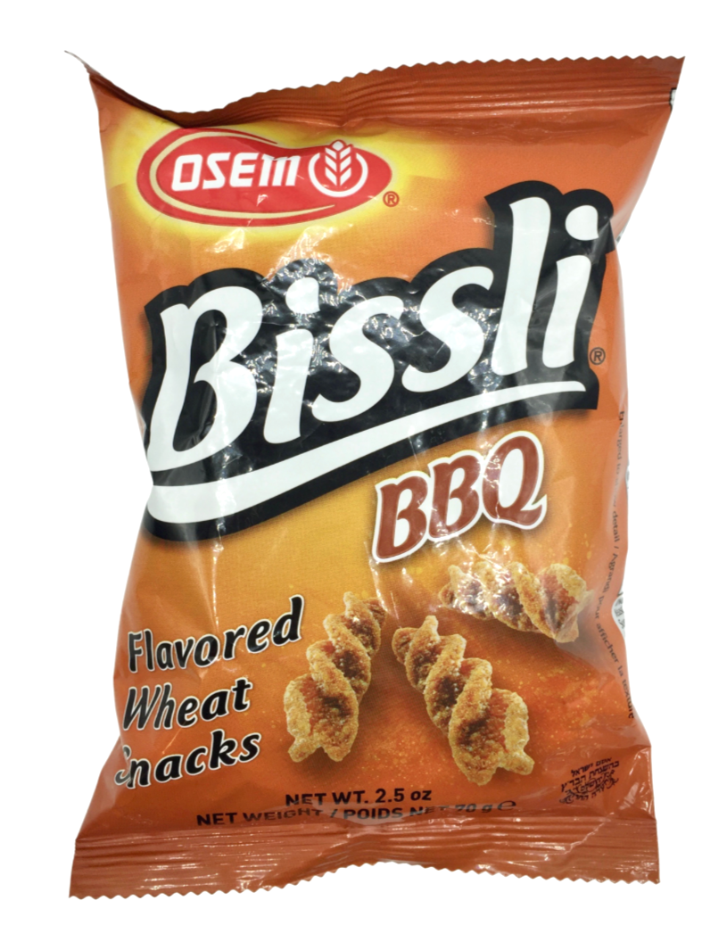 네슬레 Nestle 오셈 GMO-프리 비슬리 BBQ 스낵 70g 6팩 (420g) *100% 천연원료*