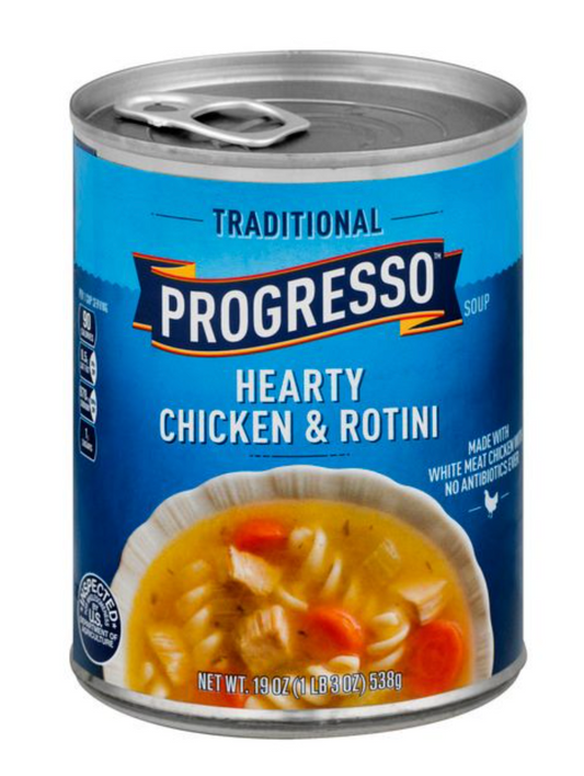 프로그레소 Progresso 치킨 & 로티니 스프 538g 6ct (3.22kg)