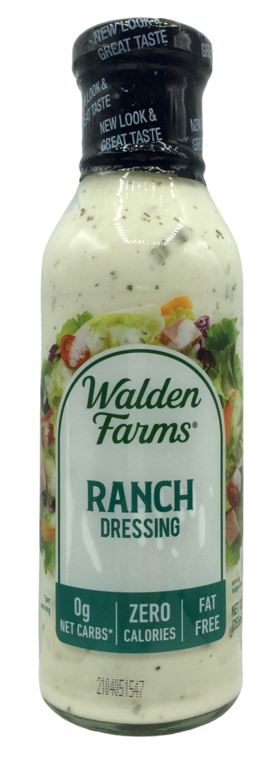 월든팜 Walden Farms Non-GMO 슈가/글루텐-프리 무지방 0칼로리 랜치 드레싱 355ml