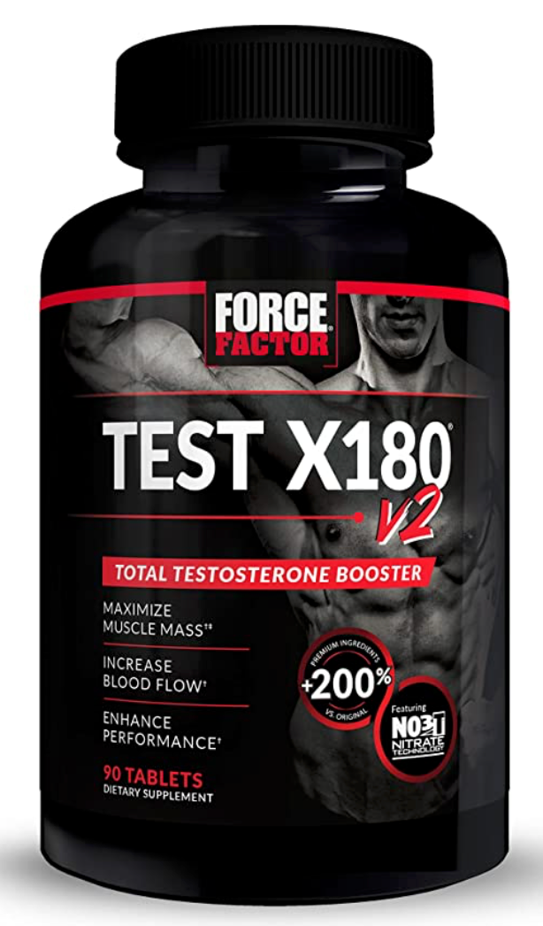 포스팩터 테스트 X180 테스토스테론 부스터 120정