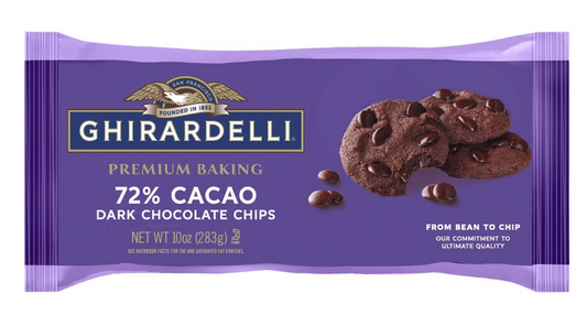 기라델리 Ghirardelli 72% 카카오 초콜렛 칩 283g
