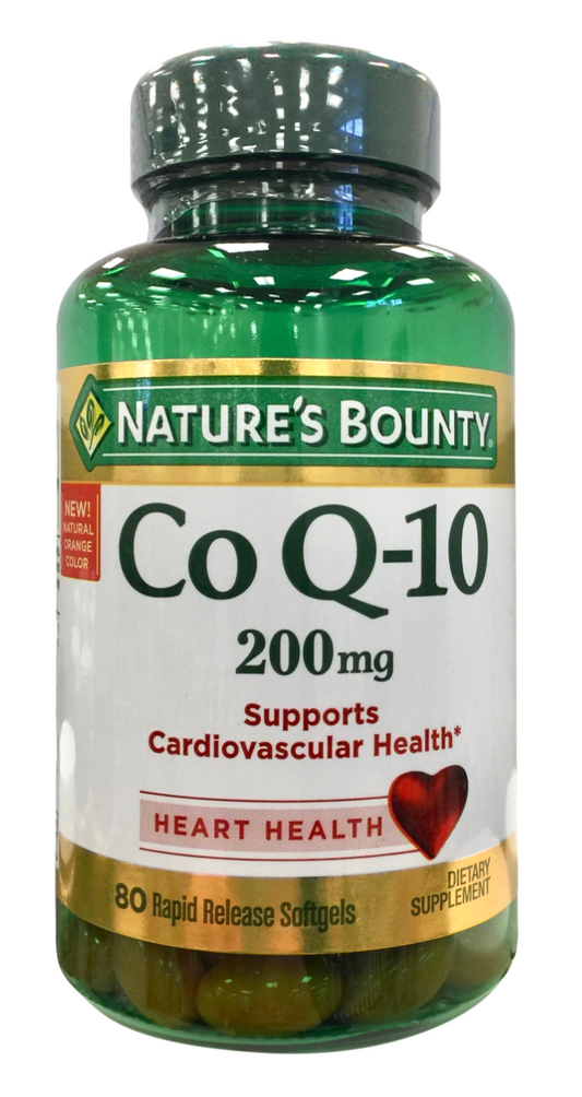 네이처스바운티 Non-GMO 코엔자임 Q10 200mg 속방형 80 액정