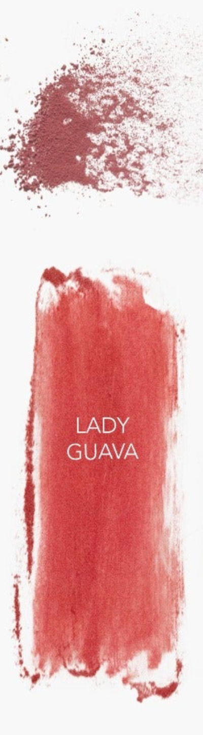 CLE 파라벤/프탈레이트-프리 3-in-1 멜팅 립 파우더 Lady Guava