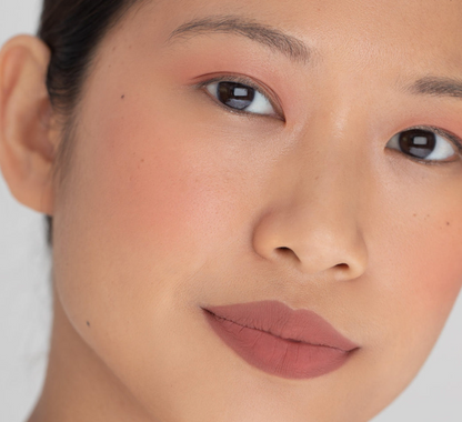 CLE 파라벤/프탈레이트-프리 3-in-1 멜팅 립 파우더 Berry Mauve