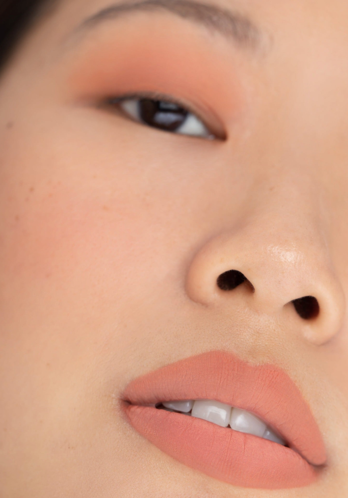 CLE 파라벤/프탈레이트-프리 3-in-1 멜팅 립 파우더 Nude Blush