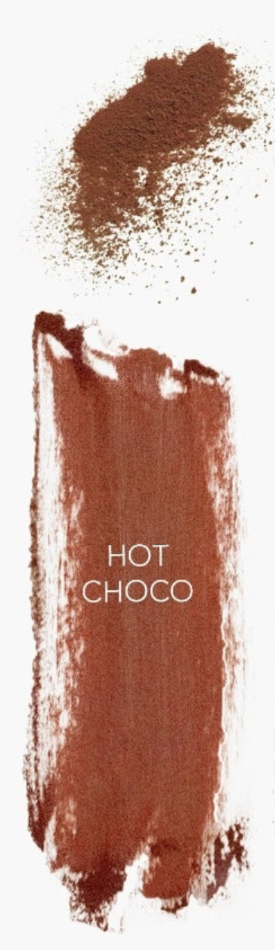 CLE 파라벤/프탈레이트-프리 3-in-1 멜팅 립 파우더 Hot Choco