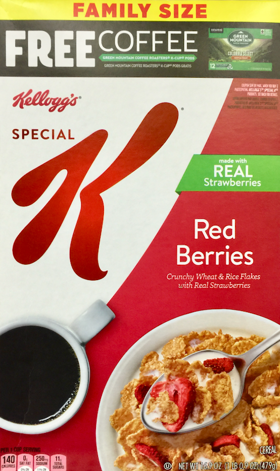 켈로그 Kellogg's 스페셜K 레드베리 시리얼 479g