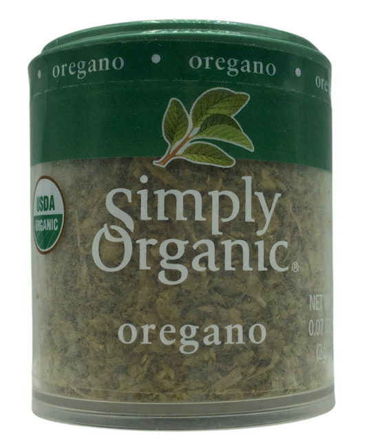 심플리오가닉 Simply Organic 유기농 오레가노 미니 쉐이커 2g 6개