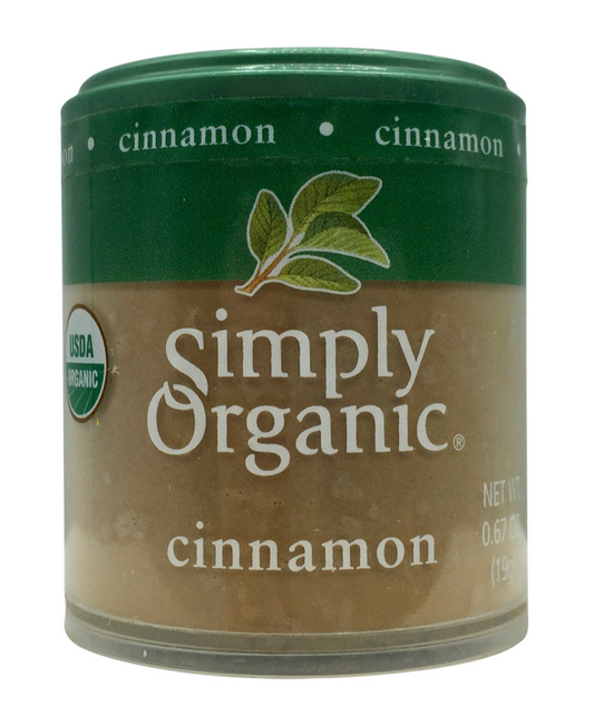 심플리오가닉 Simply Organic 유기농 시나몬 (계피) 미니 쉐이커 19g 6개