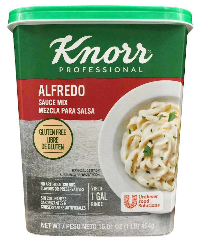 크노르 Knorr 프로페셔널 슈가/글루텐-프리 알프레도 소스 믹스 454g