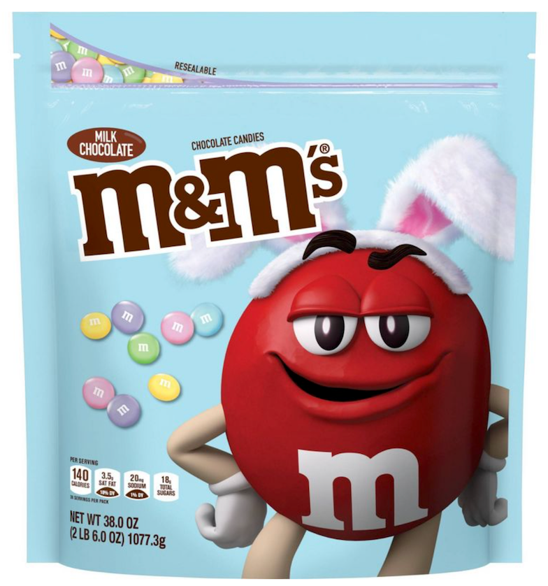 마스 Mars M&M's 밀크초콜렛 엠앤엠 1.07kg *이스터 한정판*