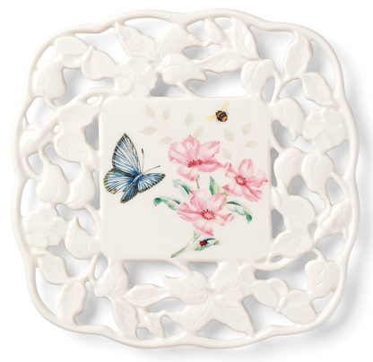 레녹스 Lenox 버터플라이 메도우 트리벳 (냄비 받침) 20 x 20cm