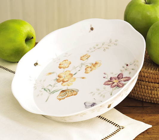 레녹스 Lenox 버터플라이 파이 접시 25cm