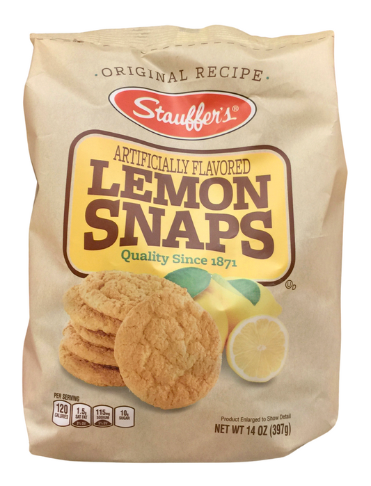 스타우퍼스 Stauffer's 레몬 스냅 쿠키 397g *Since 1871*