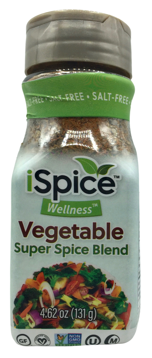 아이스파이스 iSpice Non-GMO 슈가/솔트/글루텐-프리 100% 천연 야채 시즈닝 131g