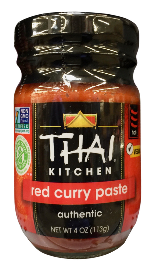 타이키친 Thai Kitchen Non-GMO 글루텐-프리 태국 레드 카레 페이스트 113g 🌶