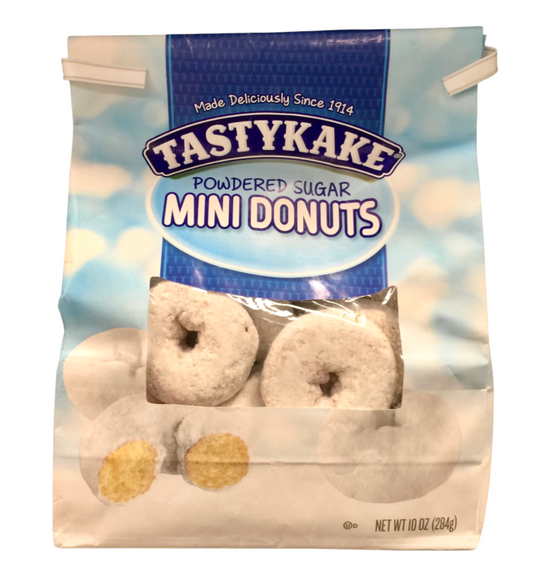 테이스티케이크 Tastykake 파우더드 슈가 미니 도넛 284g