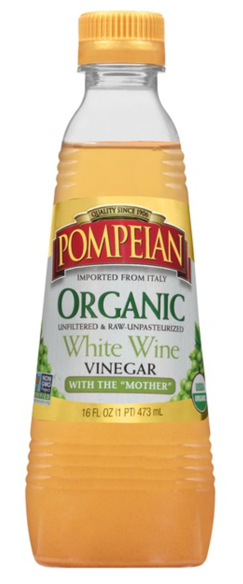 폼페이안 Pompeian 유기농/Non-GMO 화이트 와인 식초 473ml