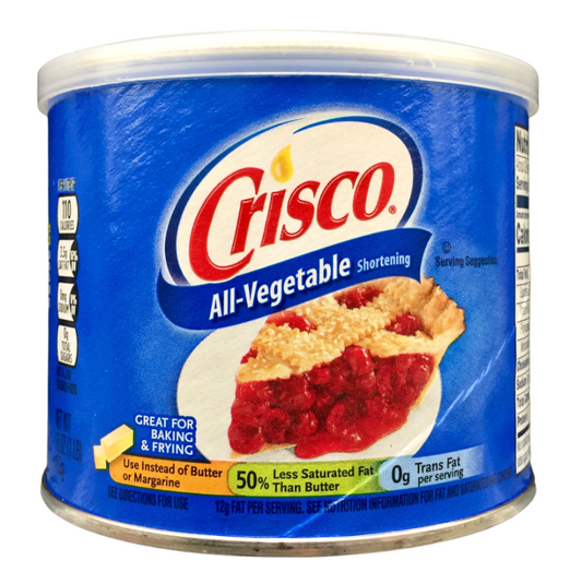 크리스코 Crisco 식물성 쇼트닝 캐니스터 453g