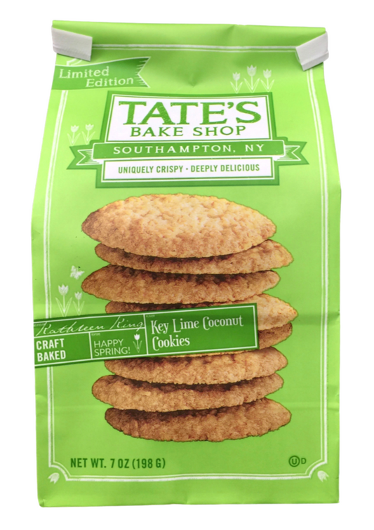 테이츠베이크샵 Tate's Bake Shop 키라임 코코넛 쿠키 198g *봄 한정판*