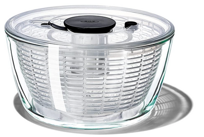 옥소 OXO BPA-프리 유리 샐러드 스피너 (야채 탈수기) 6.22Qt