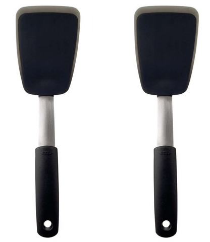 옥소 OXO 플렉시블 실리콘 중형 뒤집게 2pc