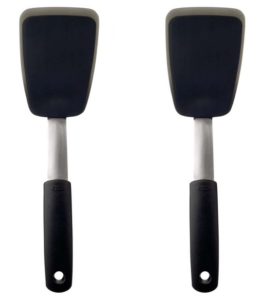 옥소 OXO 플렉시블 실리콘 중형 뒤집게 2pc