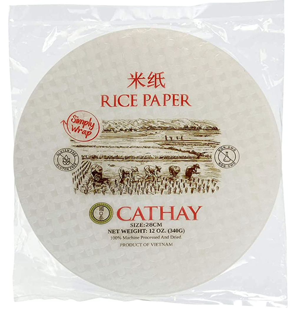 캐새이 Cathay Non-GMO 글루텐-프리 라이스 페이퍼 28cm 340g 3팩 (1.02kg)