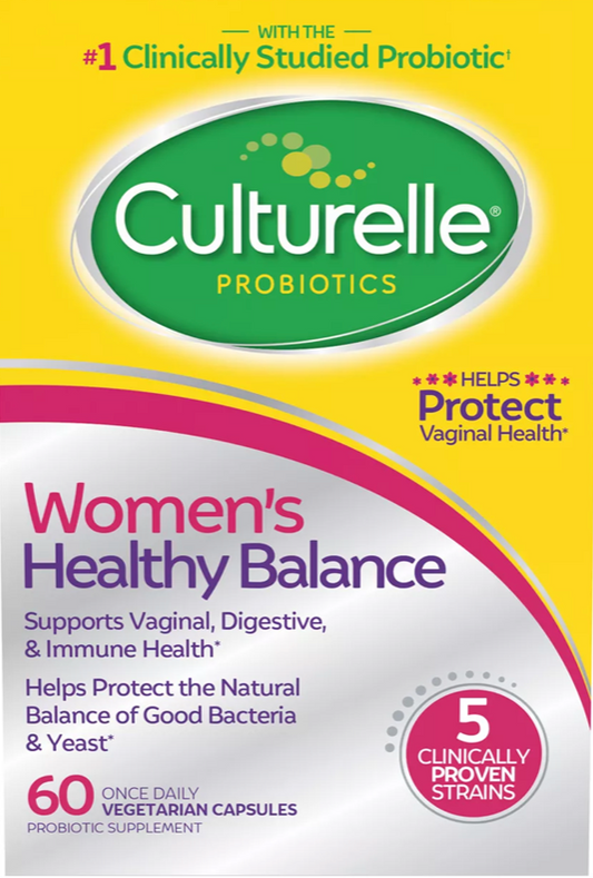 컬처렐 Culturelle 우먼즈 헬시발란스 150억 CFU 유산균 60정