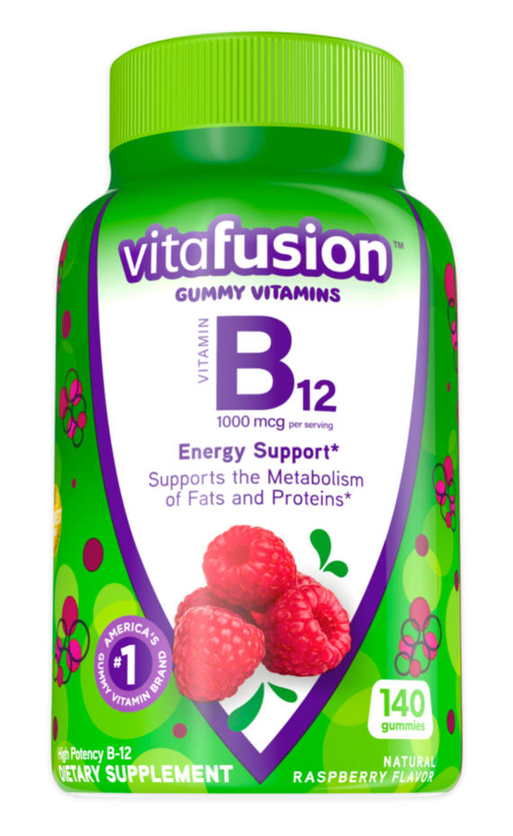 비타퓨전 VitaFusion 비타민 B12 500mcg 거미 140정