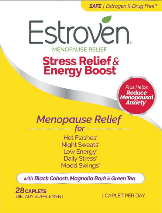 에스트로벤 Estroven 호르몬/약물-프리 메노포즈 릴리프 (갱년기증상 완화) + 스트레스•에너지 28정