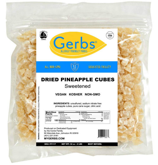 거브스 Gerbs Non-GMO 황산/질산염/방부제-프리 파인애플 907g