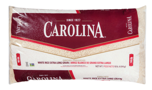 캐롤라이나 Carolina Non-GMO 영양강화 롱그레인 장립쌀 4.54kg *미국산*
