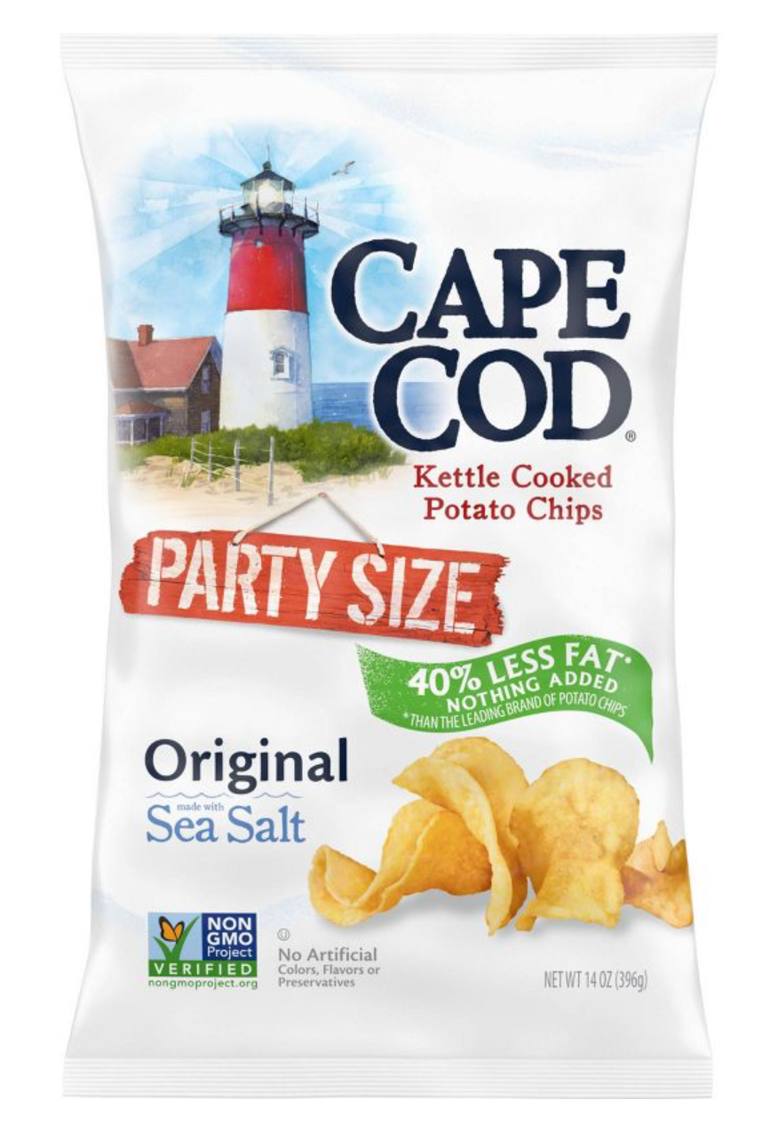 케이프코드 Cape Cod Non-GMO 글루텐-프리 40% 저지방 감자칩 396g