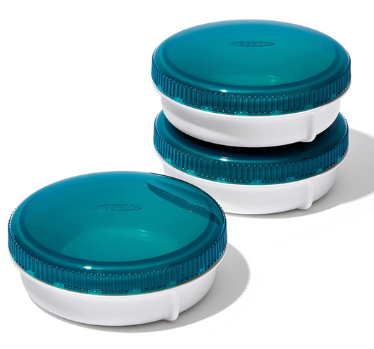 옥소 OXO 프렙앤고 BPA-프리 밀폐 소스 용기 60ml 3ct