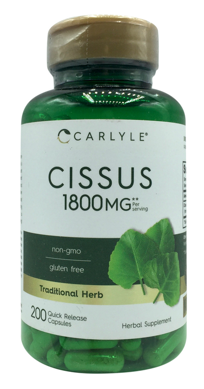 카라일 Carlyle Non-GMO 시서스 잎 추출액 600mg 속방형 200정