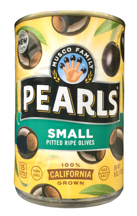 펄즈 Pearls Non-GMO 스몰 캘리포니아 블랙 올리브 170g
