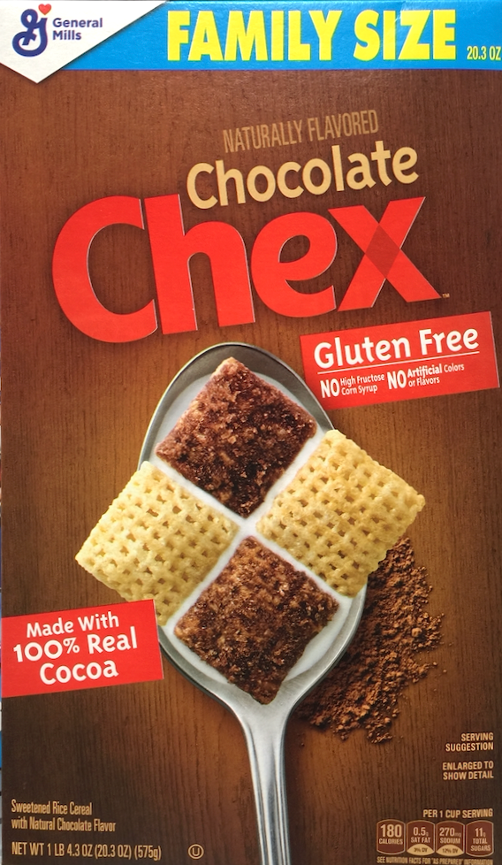 제너럴밀즈 General Mills 첵스 글루텐-프리 초콜렛 시리얼 575g