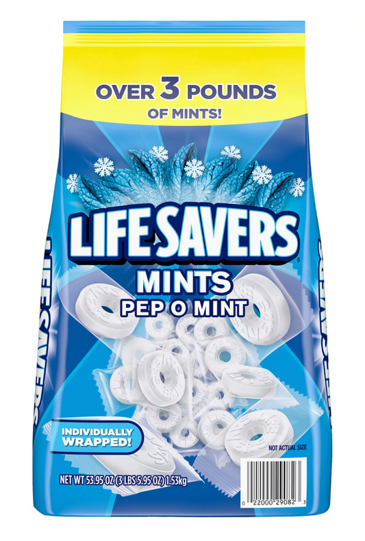 라이프세이버 Lifesavers 페퍼민트 캔디 1.53kg