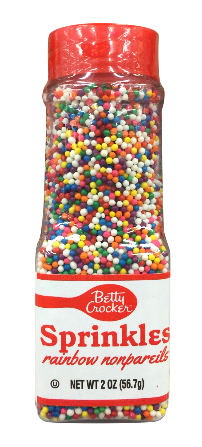 제너럴밀즈 General Mills 베티크로커 좁쌀 스프링클 Rainbow Nonpareils 56g