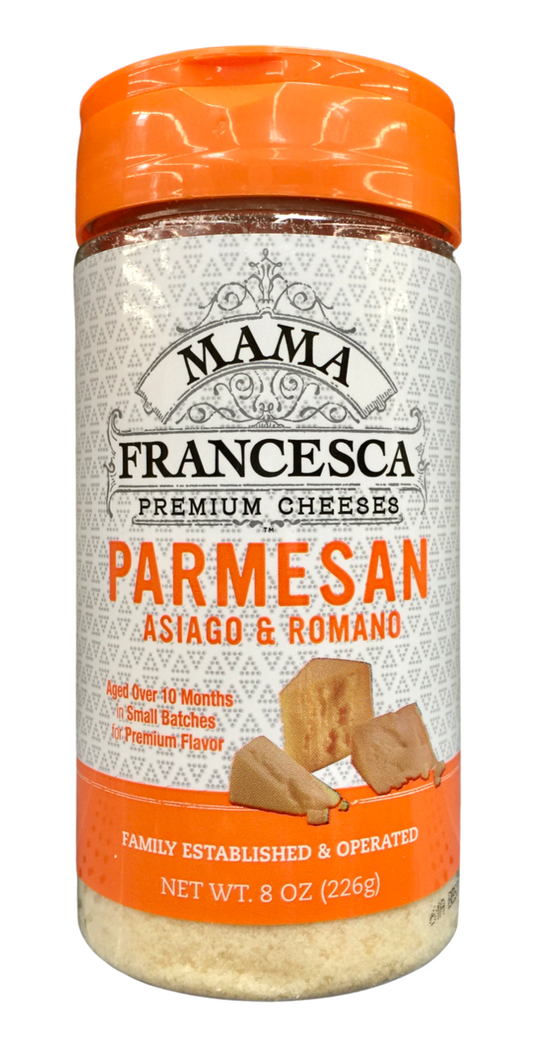 마마프란체스카 Mama Francesca GMO/글루텐-프리 10개월숙성 이탈리안 파마산 아시아고 & 로마노 치즈 226g